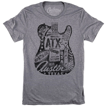 T-SHIRT,VINTAGE GUITAR